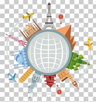 Earth Airplane Flight Round-the-world Ticket Travel PNG, Clipart ...