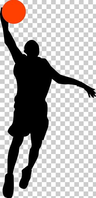 Basketball Player Slam Dunk Silhouette PNG, Clipart, Basketball, Player ...