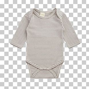 Organic Cotton Sleeve T-shirt Bodysuit PNG