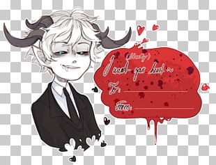 Blood Character Animated Cartoon Font PNG