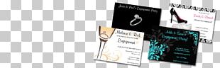Wedding Invitation Engagement Party RSVP PNG