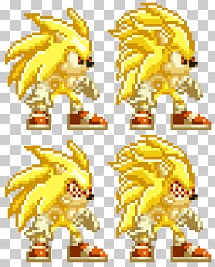 Fleetway Sonic transparent background PNG cliparts free download
