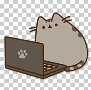 Cat Pusheen Kitten Cuteness Desktop PNG, Clipart, Animals, Beak, Bird ...