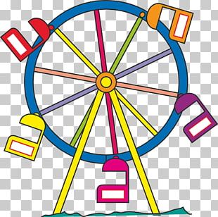 Amusement Park Ferris Wheel Traveling Carnival Carousel Png, Clipart 