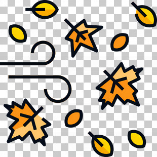 Autumn Leaves - Autumn Leaves Blowing In The Wind PNG