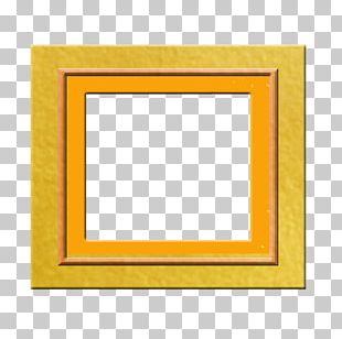 Frame Yellow Area Pattern PNG