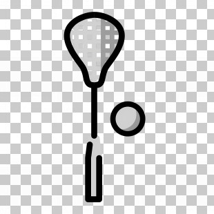 Lacrosse Emoji - Squash Racket And Ball Illustration PNG