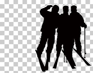 Skiing Poster PNG