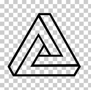 Penrose Triangle Optical Illusion Geometry Shape PNG, Clipart, Art, Ask ...