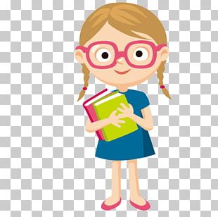 Student Cartoon Drawing PNG