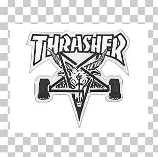 T-shirt Thrasher Skateboarding Logo PNG, Clipart, Area, Brand, Clothing ...