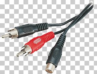 Coaxial Cable Speaker Wire RCA Connector Electrical Connector Electrical Cable PNG
