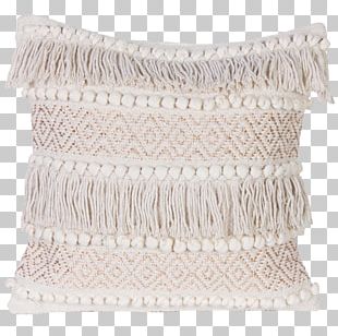 Cushion Throw Pillows Tassel Textile PNG