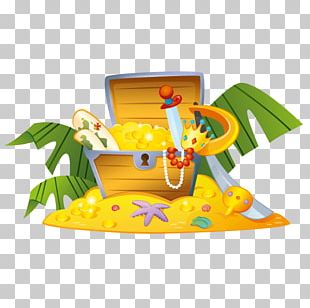 Sticker Buried Treasure Piracy Wall Decal PNG