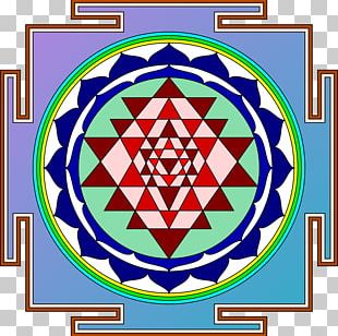 Sri Yantra Symbol Mandala PNG, Clipart, Area, Blue, Chakra, Circle ...