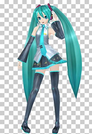 Hatsune Miku MikuMikuDance Lucky Star Animation Figma PNG