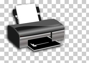 Paper Printer Hewlett-Packard Inkjet Printing PNG