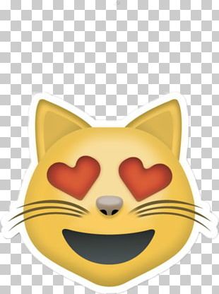Emoji Smiley Cat Emoticon PNG