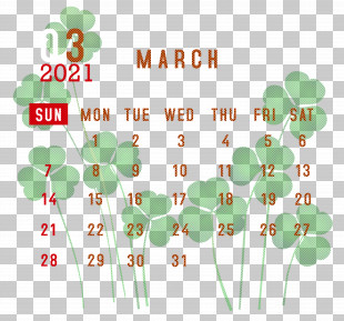 March 2021 Printable Calendar March 2021 Calendar 2021 Calendar PNG