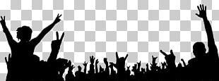 Audience Silhouette Dance Crowd PNG, Clipart, Audience, Black, Black ...