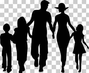 Silhouette Family PNG, Clipart, Black And White, Child, Clip Art ...