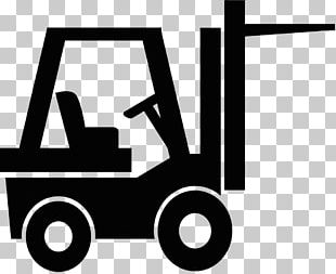 Forklift Warehouse Logistics PNG, Clipart, Angle, Black, Black And ...