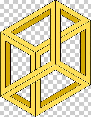 Penrose Triangle Impossible Object Impossible Trident Drawing Optical ...