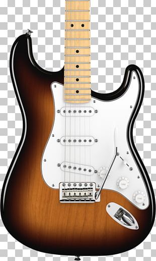 Fender Stratocaster Fender Eric Johnson Stratocaster Sunburst Fender Musical Instruments Corporation Fender Standard Stratocaster PNG