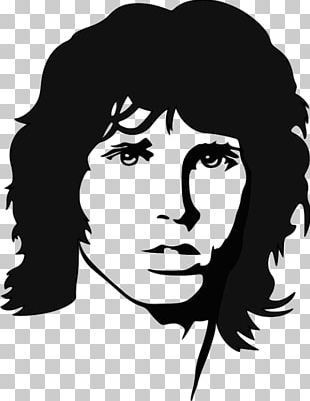Jim Morrison Stencil Musician Singer-songwriter PNG
