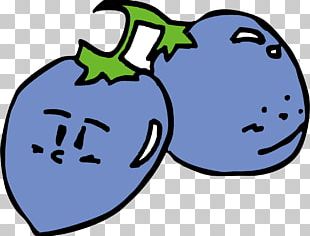 Auglis Blueberry Cartoon PNG