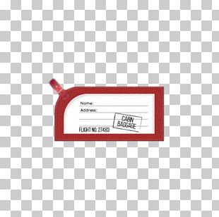 Suitcase Bag Tag Baggage PNG