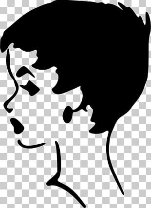 Silhouette Face Illustration PNG, Clipart, Black And White, Download ...