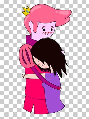 cartoon people hugging