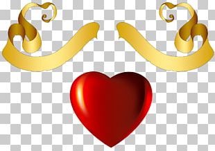 Heart Gold PNG