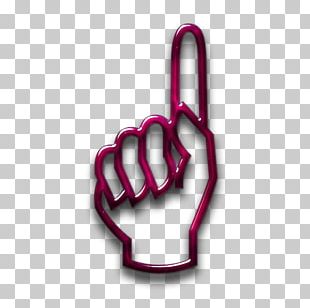 computer mouse pointer middle finger