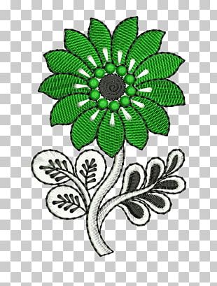 Flower Embroidery PNG Images, Flower Embroidery Clipart Free Download