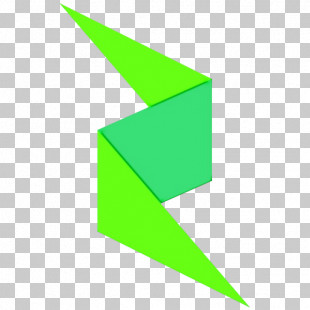 Angle Triangle Line Point Green PNG