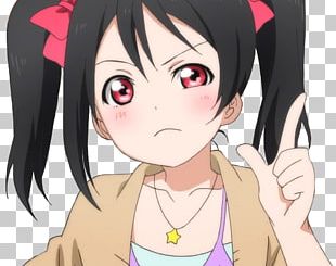 Dab Nico Yazawa Anime Wiki, Anime, black Hair, human, fictional Character  png