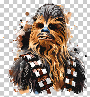 Star Wars - Furry Galactic Companion Illustration PNG