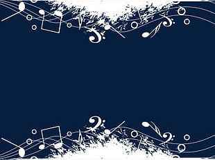 White Notes Background PNG