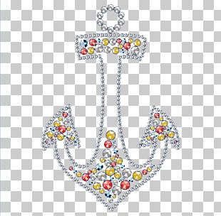 Anchor Diamond Color PNG