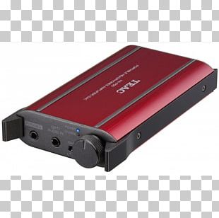 Teac HA-P50 Headphones Audio Power Amplifier TEAC A-R650 Digital-to-analog Converter PNG