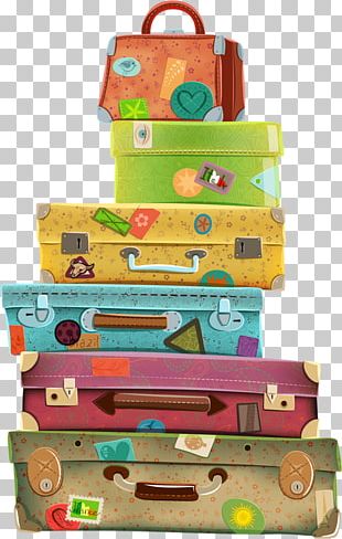 Suitcase Travel Vacation Baggage PNG, Clipart, Beach, Color, Colorful ...