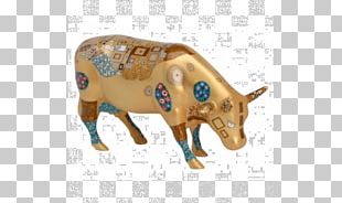 Cattle CowParade Figurine Art PNG