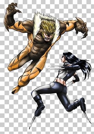Sabretooth X-23 Wolverine Professor X Invisible Woman PNG