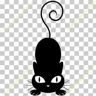 Scary Black Cat PNG, Clipart, Animal, Black And White, Black Cat ...