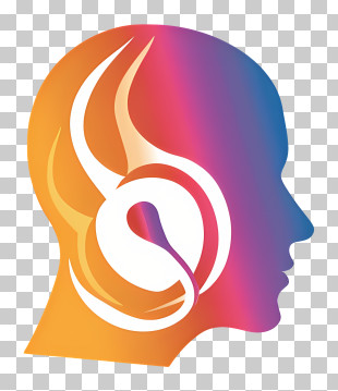 World Hearing Day - Head With Headphones Illustration PNG