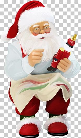 Scrap booking Santa Claus