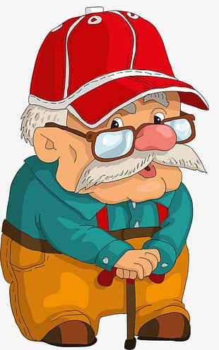 Old Man Cartoon PNG Images, Old Man Cartoon Clipart Free Download