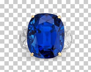 Sapphire Wedding Ring Blue Carat PNG